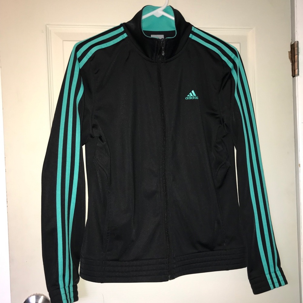 Medium mint green Adidas jacket